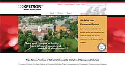 Desktop Screenshot of keltroncorp.com